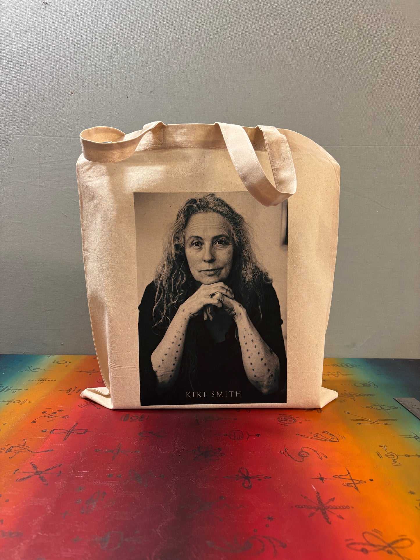 Sac cabas rétro IGGY POP : style années 90, coton certifié Oeko-Tex