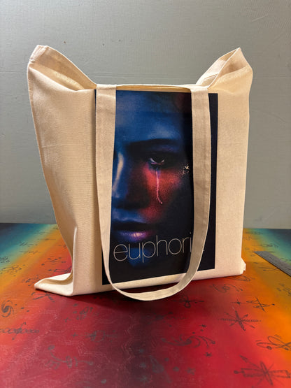 EUPHORIA - ZENDAYA - Retro Tote Bag: 90s Style, Oeko-Tex Cotton