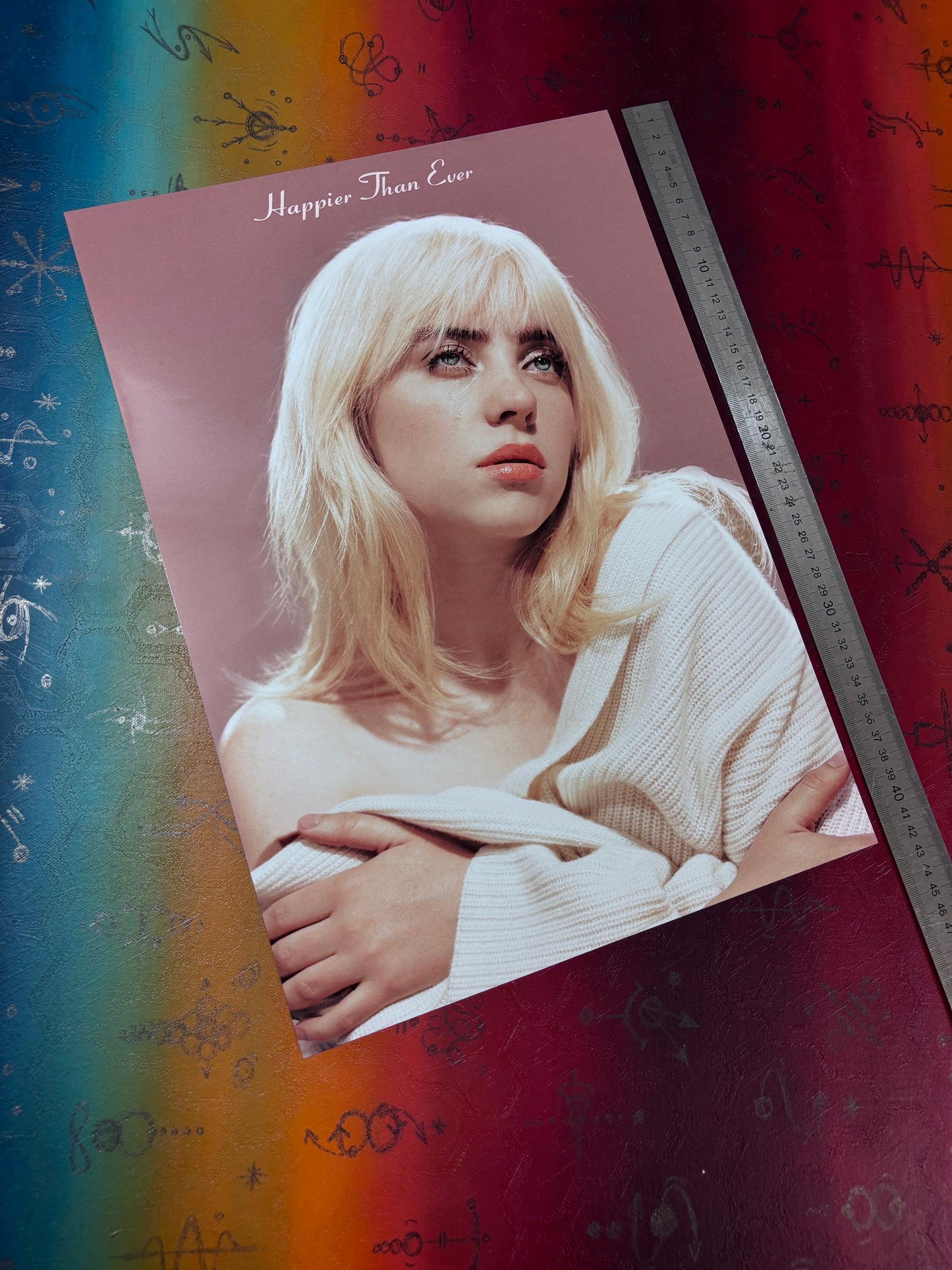 BILLIE EILISH - HAPPIER THAN EVER - Symbios Design Rare Glossy Poster Print