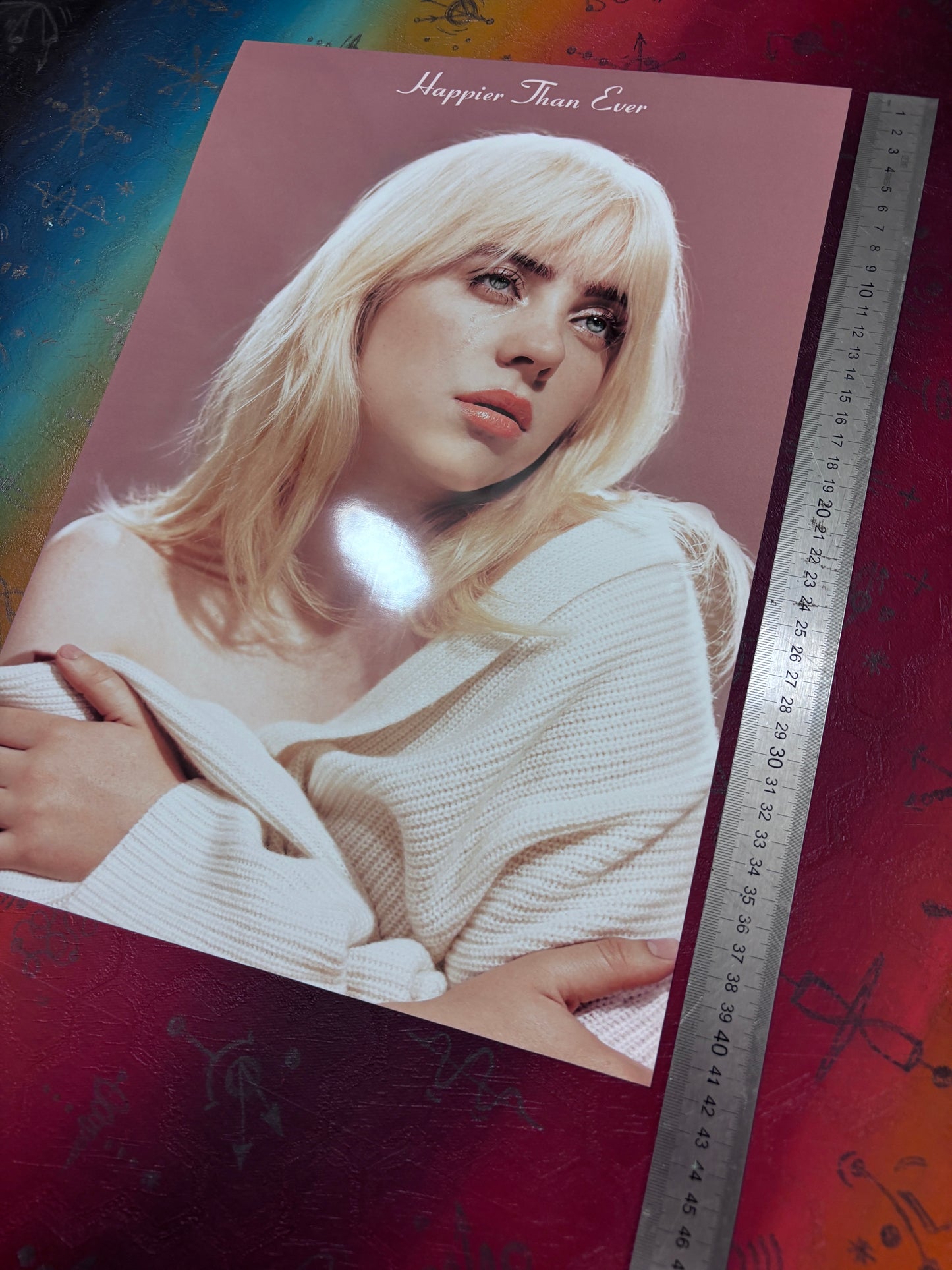 BILLIE EILISH - HAPPIER THAN EVER - Symbios Design Rare Glossy Poster Print