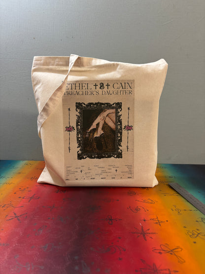 ETHEL CAIN - PREACHERS DAUGHTER  - Symbios Design Tote Bag