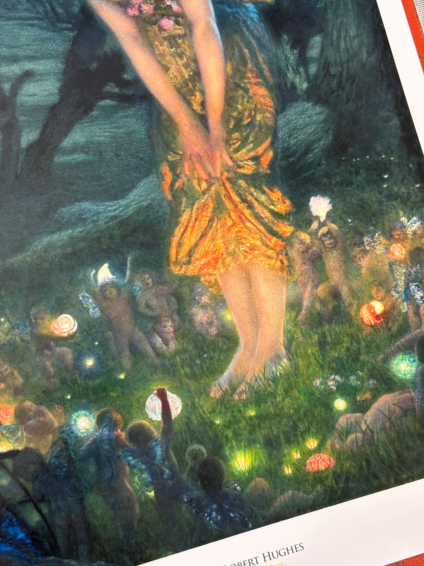 EDWARD ROBERT HUGHES - MIDSUMMER EVE - Symbios Design Rare Glossy Poster Print