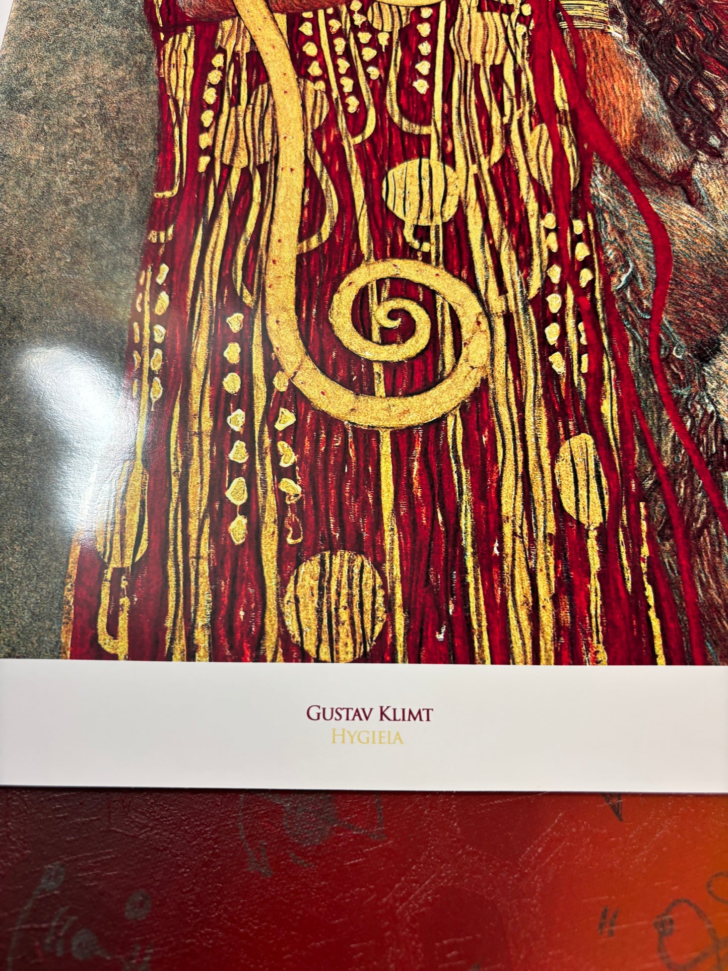 GUSTAV KLIMT - HYGIEIA - Symbios Design Rare Glossy Poster Print