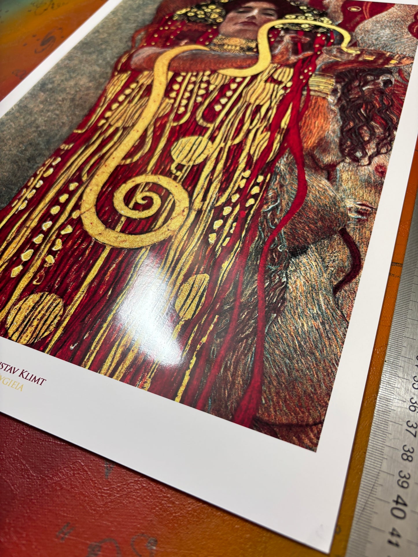 GUSTAV KLIMT - HYGIEIA - Symbios Design Rare Glossy Poster Print