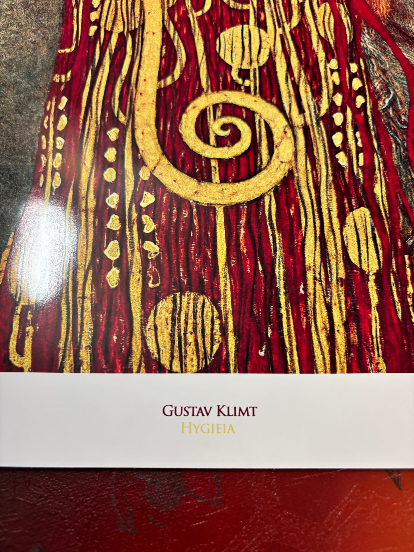 GUSTAV KLIMT - HYGIEIA - Symbios Design Rare Glossy Poster Print