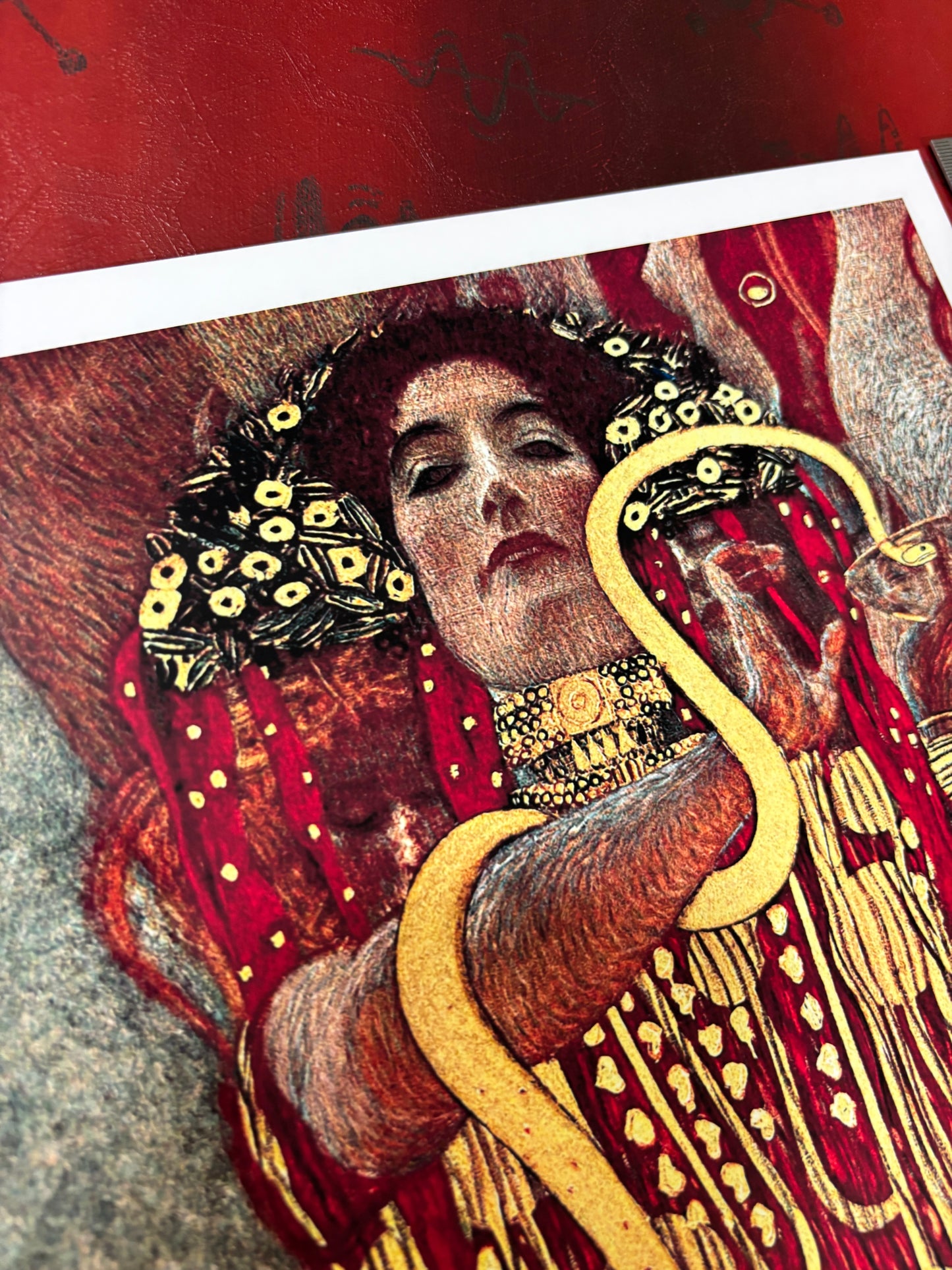 GUSTAV KLIMT - HYGIEIA - Symbios Design Rare Glossy Poster Print
