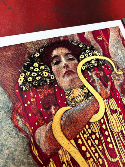 GUSTAV KLIMT - HYGIEIA - Symbios Design Rare Glossy Poster Print
