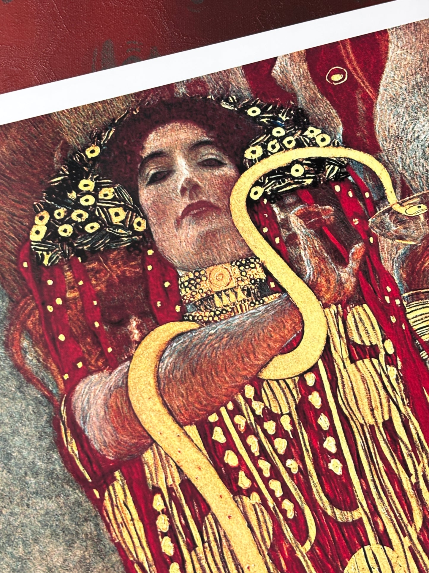 GUSTAV KLIMT - HYGIEIA - Symbios Design Rare Glossy Poster Print