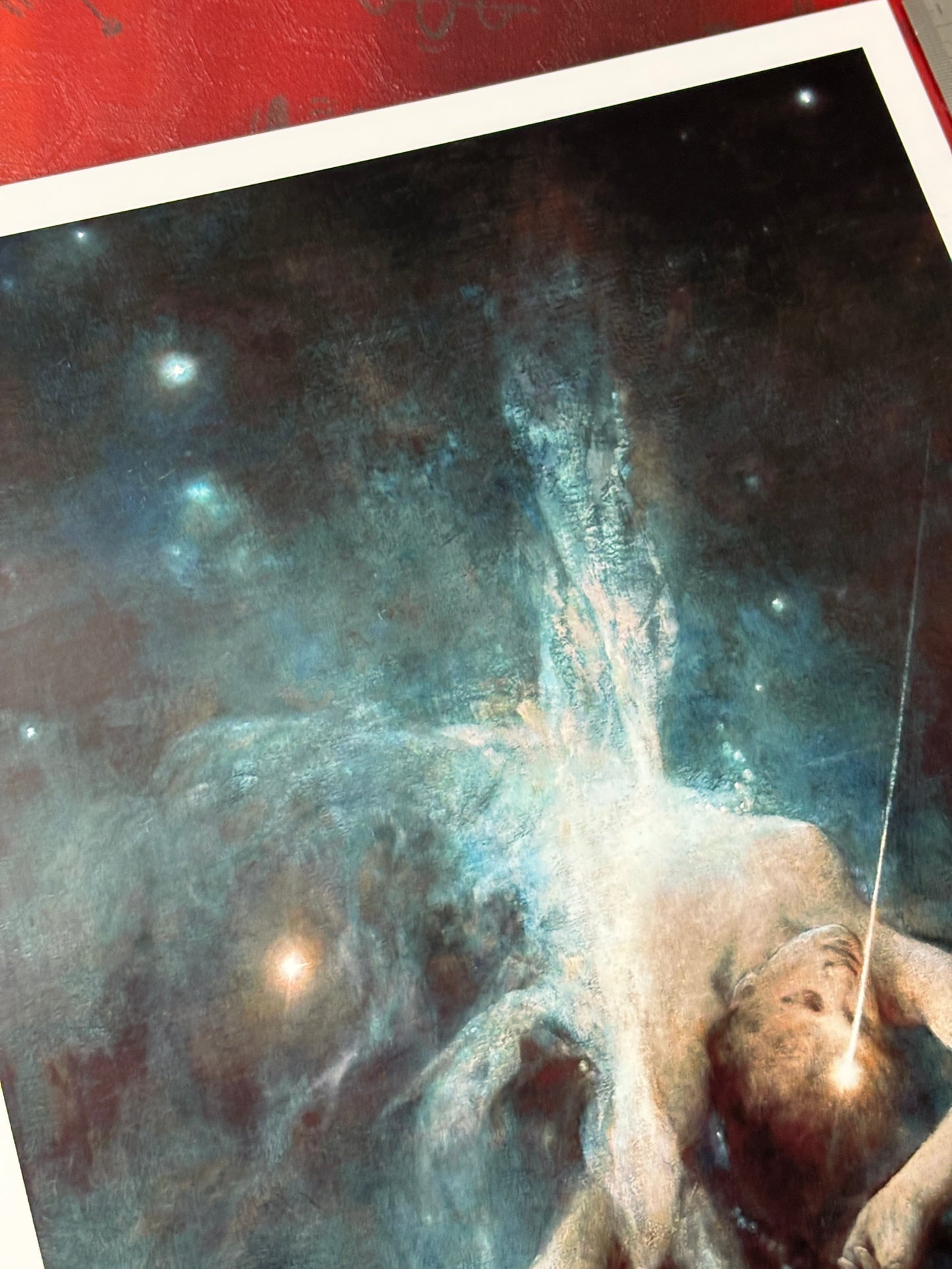 WITOLD PRUSZKOWSKI - FALLING STAR - Symbios Design Rare Glossy Poster Print