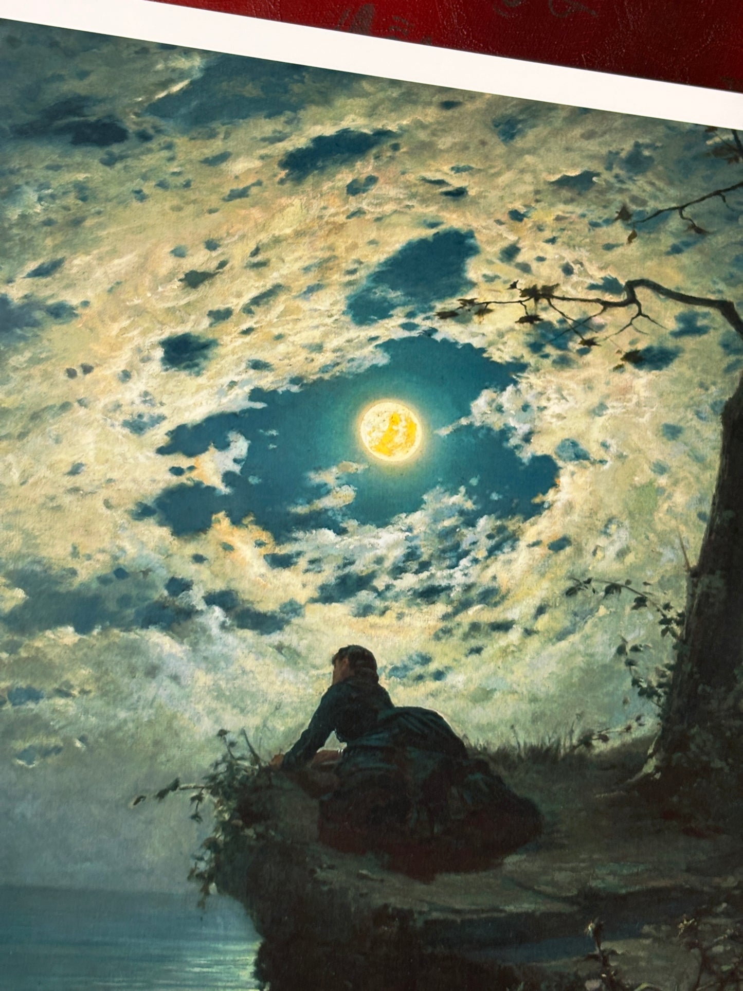 ALFONSO SIMONETTI - AND SHE NEVER RETURNED - Symbios Design Rare Glossy Poster Print