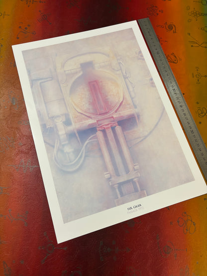 H.R. Giger - PASSAGE 1972 - Symbios Design Rare Glossy Poster Print