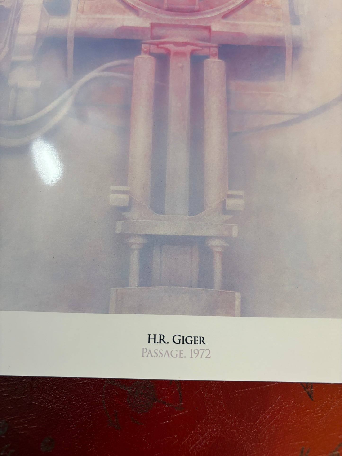 H.R. Giger - PASSAGE 1972 - Symbios Design Rare Glossy Poster Print