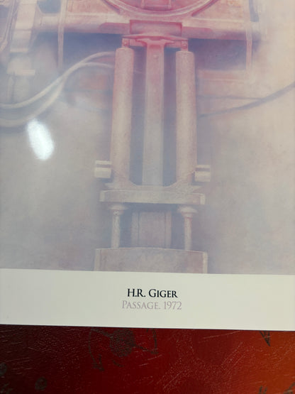 H.R. Giger - PASSAGE 1972 - Symbios Design Rare Glossy Poster Print
