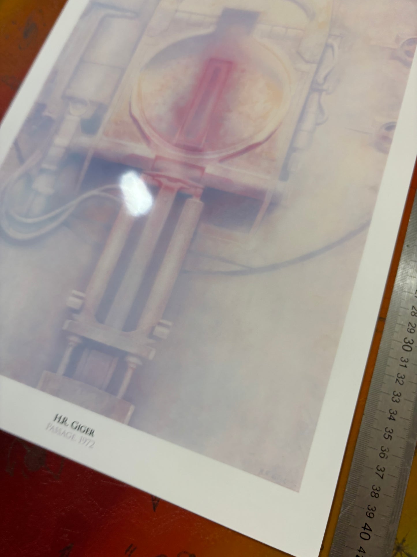 H.R. Giger - PASSAGE 1972 - Symbios Design Rare Glossy Poster Print