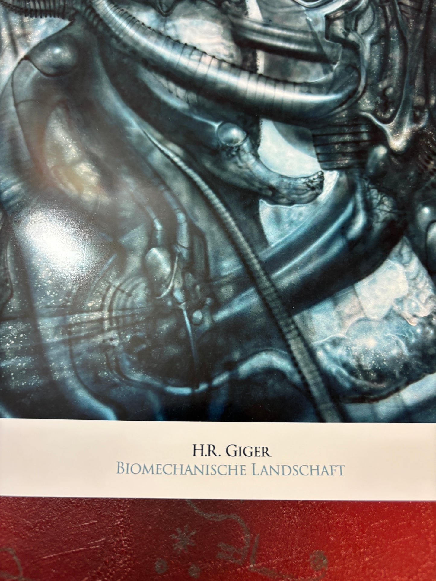H.R. Giger - Biomechanische Landschaft - Symbios Design Rare Glossy Poster Print