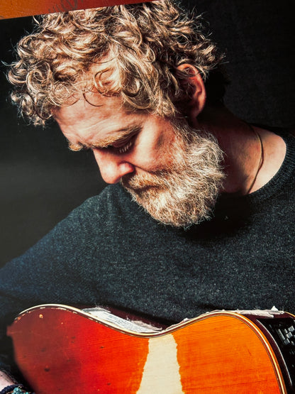 GLEN HANSARD - ACOUSTIC PORTRAIT - Symbios Design Rare Glossy Poster Print