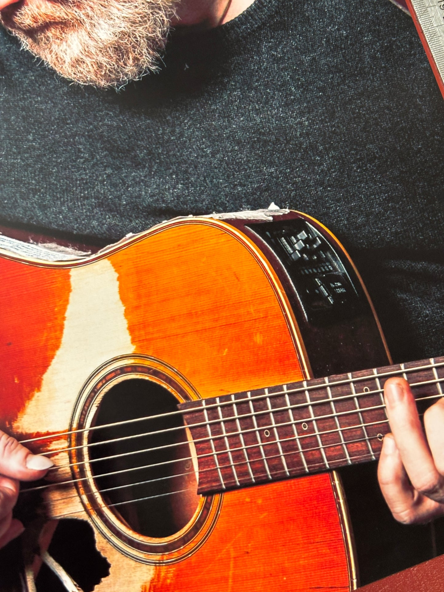 GLEN HANSARD - ACOUSTIC PORTRAIT - Symbios Design Rare Glossy Poster Print