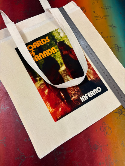 BOARDS OF CANADA - INFERNO - Symbios Design Tote Bag