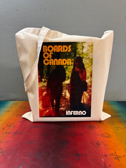 BOARDS OF CANADA - INFERNO - Symbios Design Tote Bag
