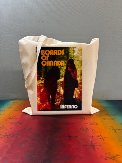 BOARDS OF CANADA - INFERNO - Symbios Design Tote Bag