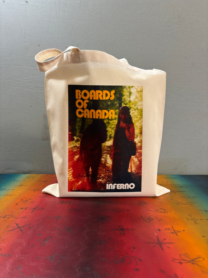 BOARDS OF CANADA - INFERNO - Symbios Design Tote Bag