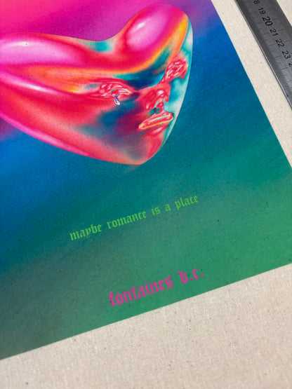 FONTAINES DC - ALTERNATIVE ROMANCE  - Symbios Design Tote Bag