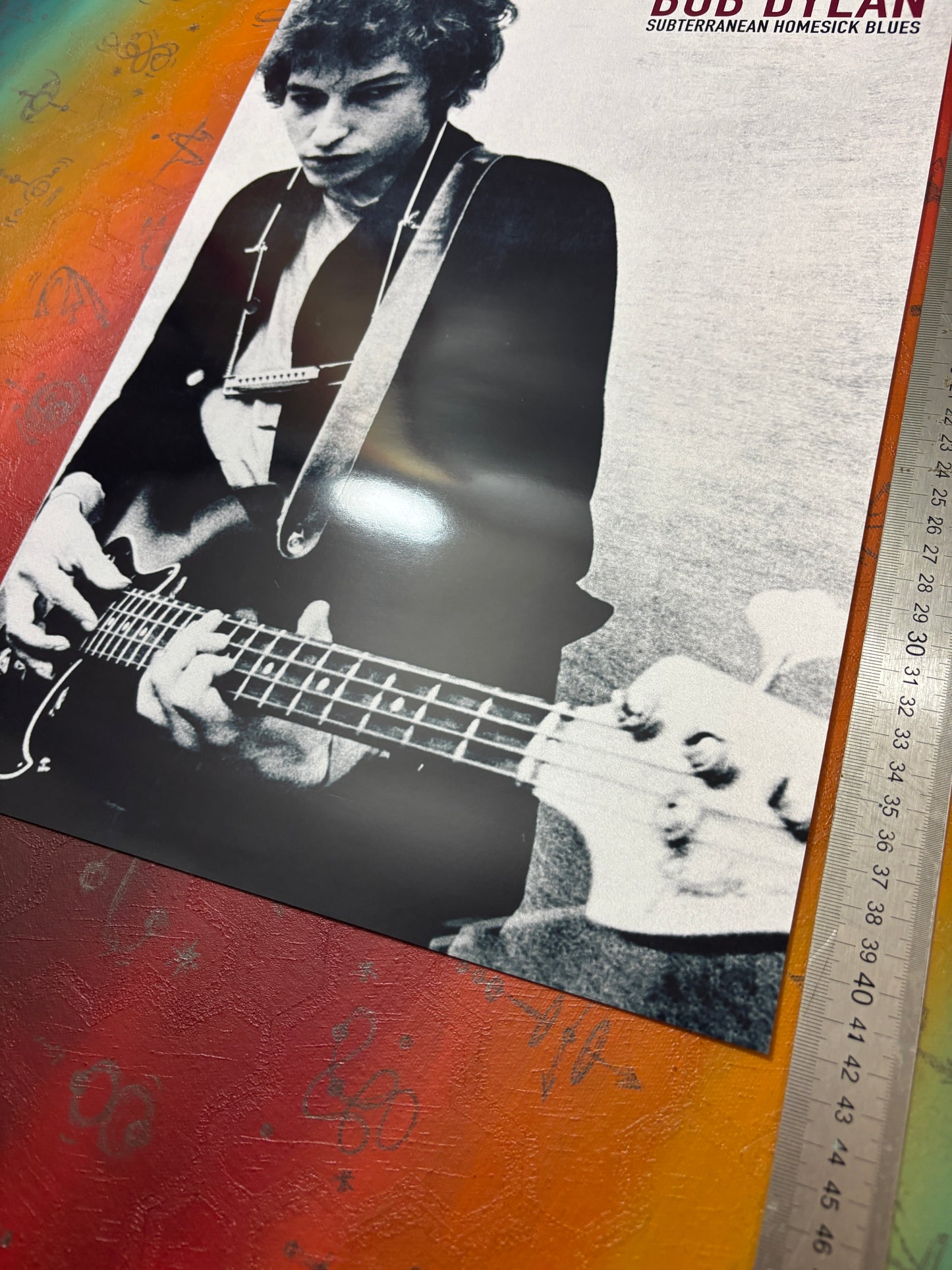 BOB DYLAN I - Symbios Design Rare Glossy Poster Print