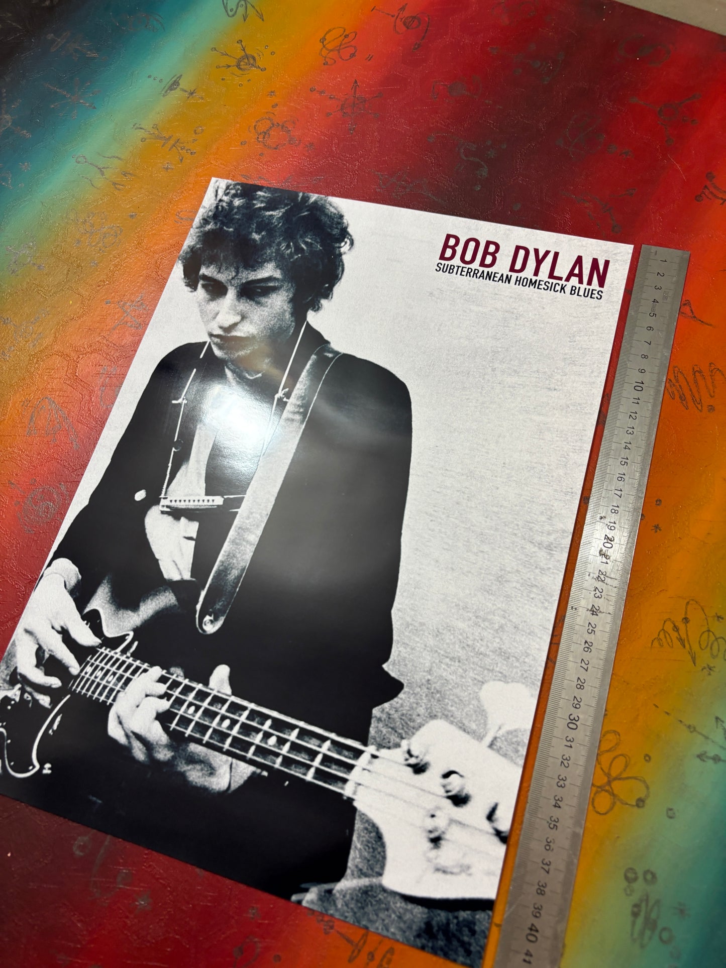 BOB DYLAN I - Symbios Design Rare Glossy Poster Print