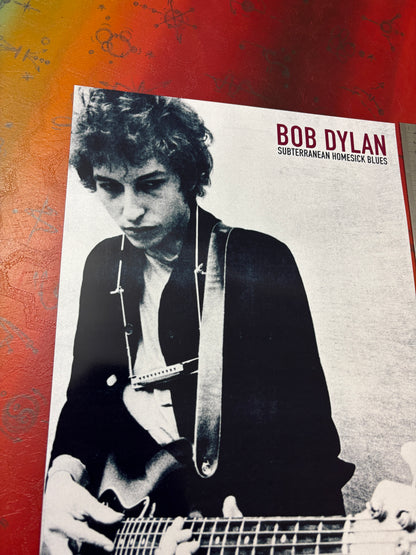 BOB DYLAN I - Symbios Design Rare Glossy Poster Print