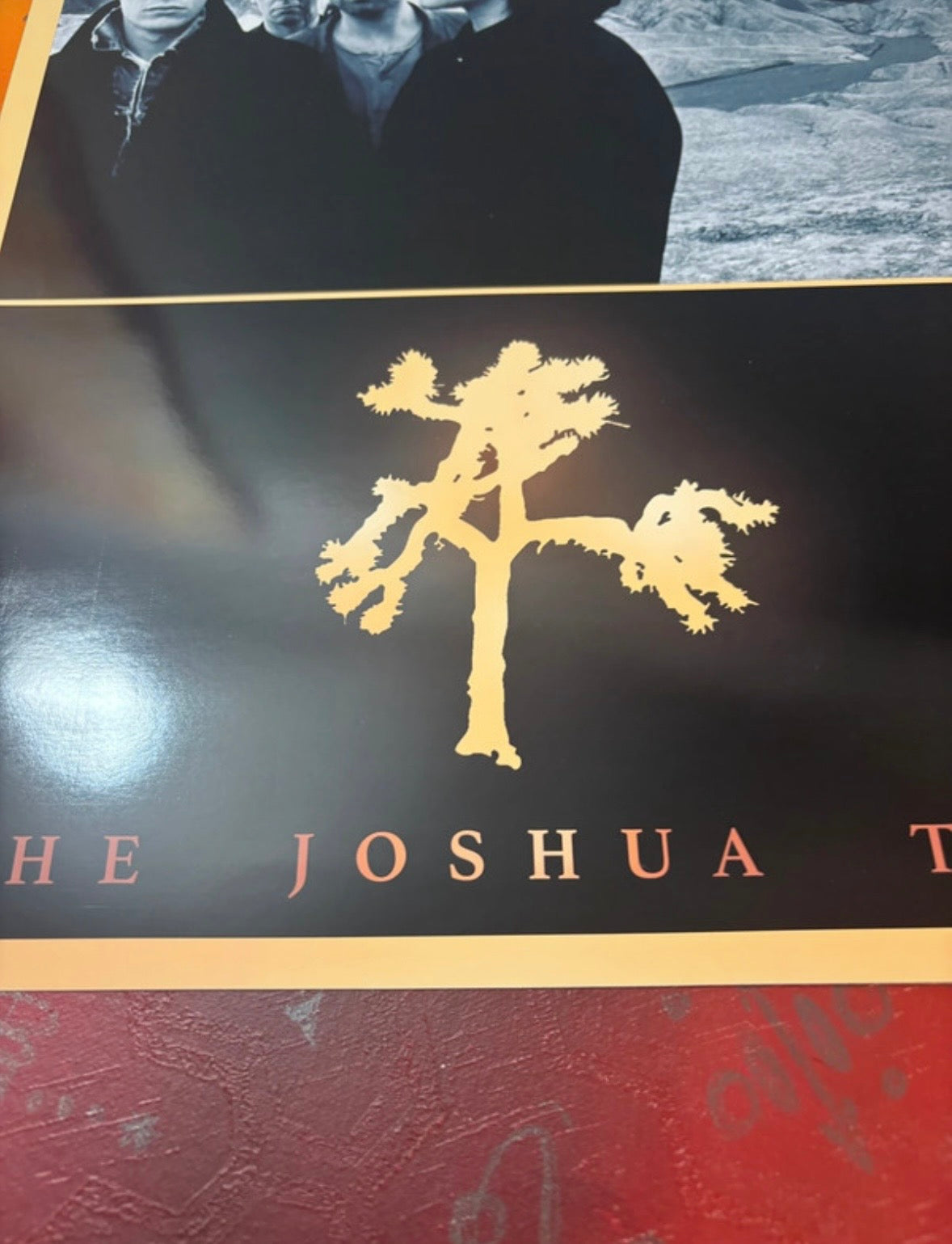 U2 JOSHUA TREE  - Symbios Design Rare Glossy Poster Print