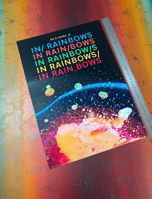 RADIOHEAD - IN RAINBOWS - Symbios Design Rare Glossy Poster Print