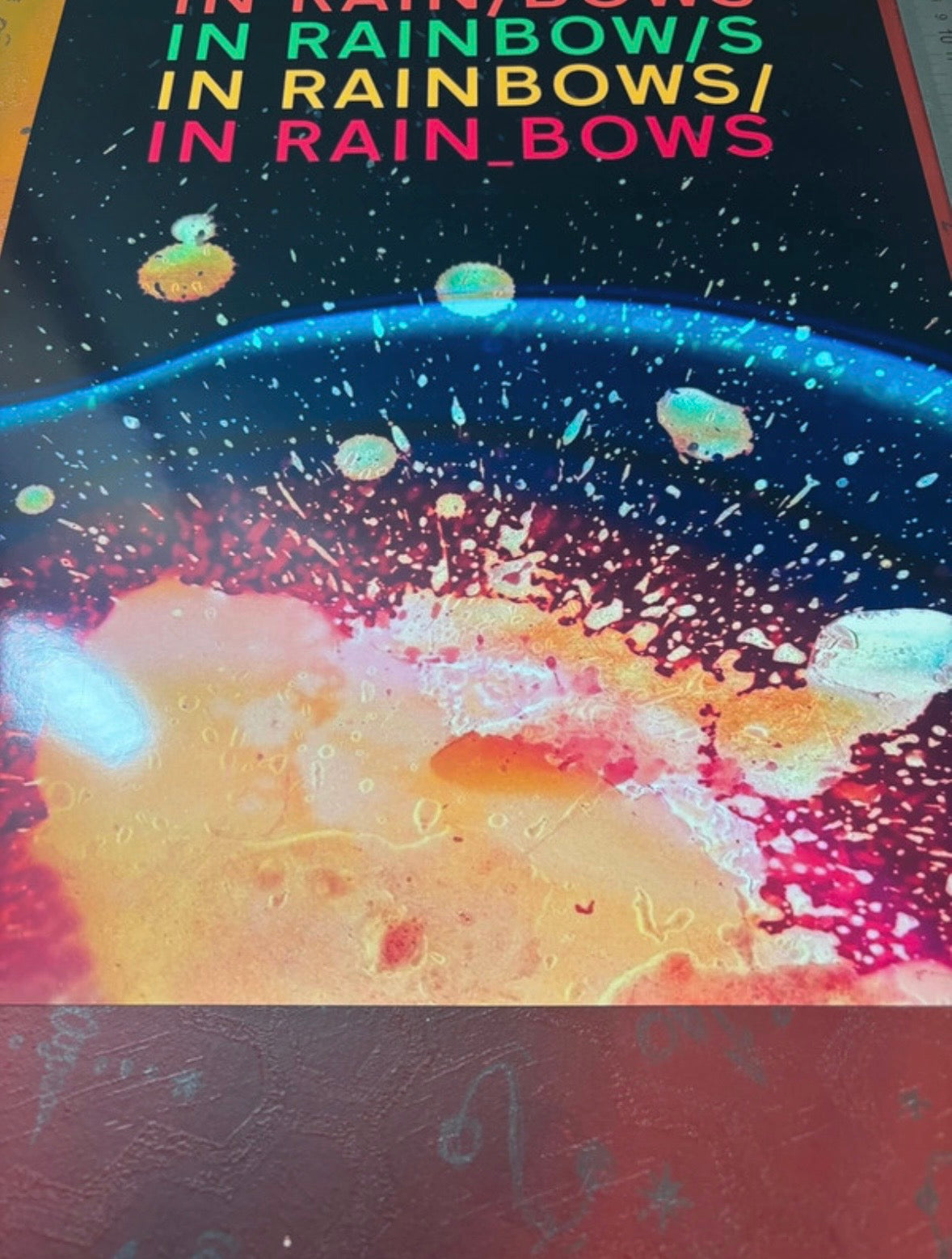 RADIOHEAD - IN RAINBOWS - Symbios Design Rare Glossy Poster Print