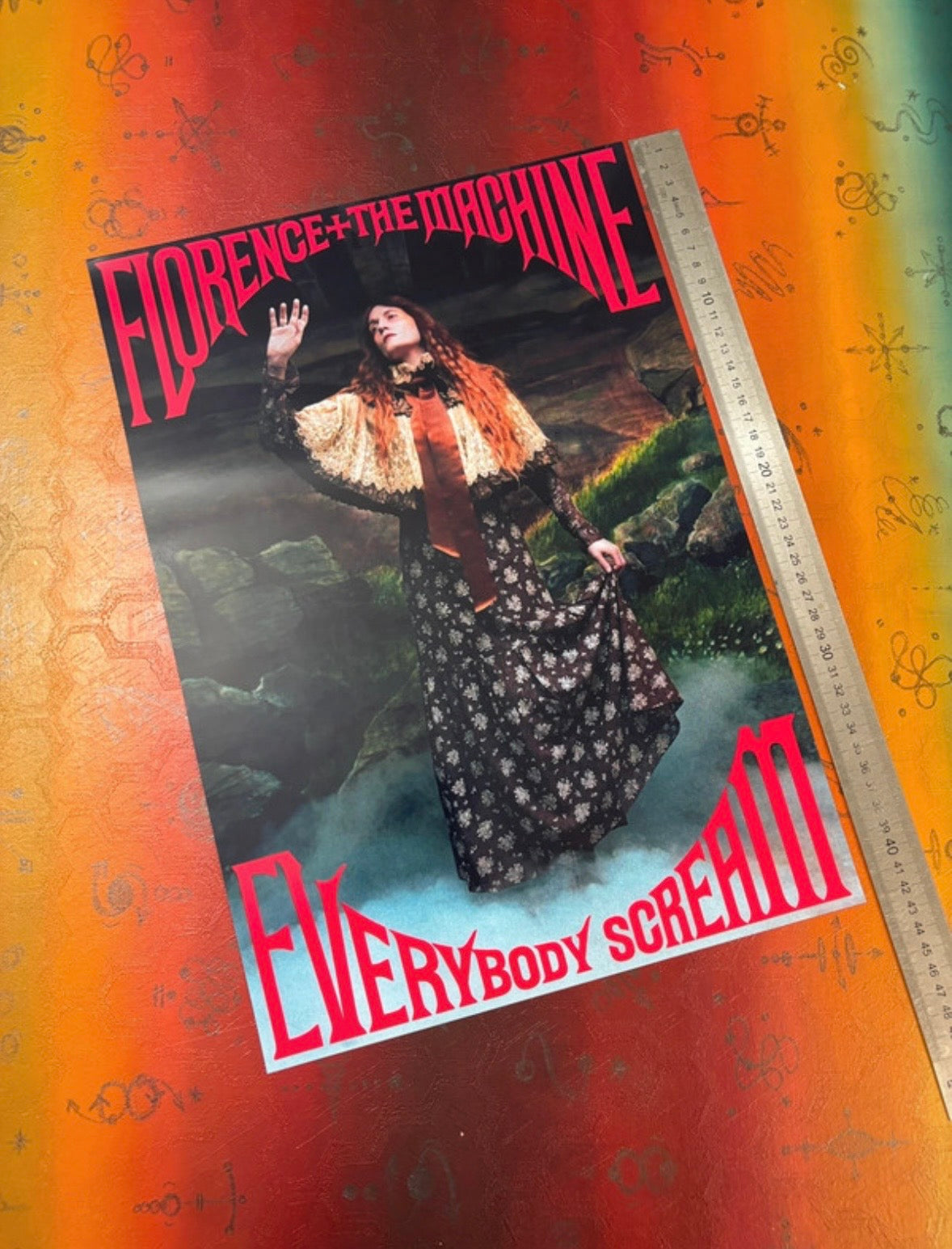 FLORENCE + THE MACHINE - EVERYBODY SCREAM - Symbios Design Rare Glossy Poster Print