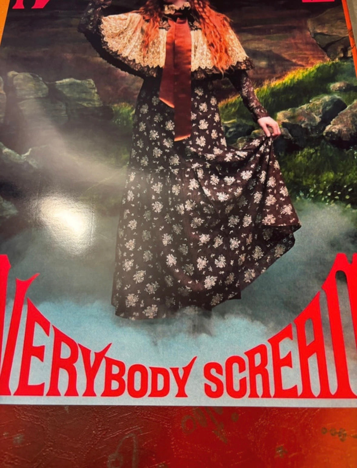 FLORENCE + THE MACHINE - EVERYBODY SCREAM - Symbios Design Rare Glossy Poster Print