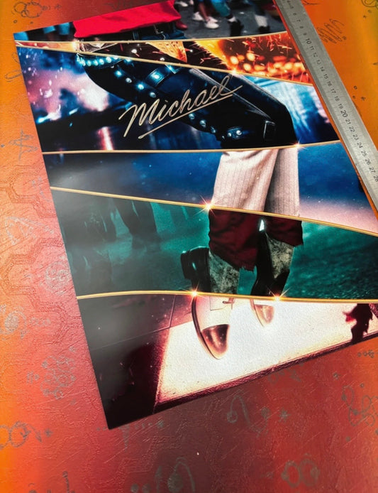 MICHAEL JACKSON - Symbios Design Rare Glossy Poster Print
