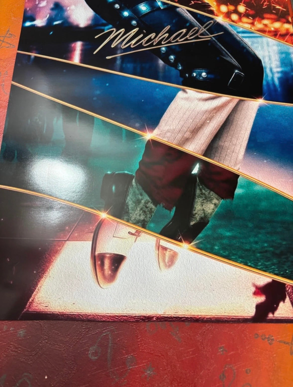 MICHAEL JACKSON - Symbios Design Rare Glossy Poster Print