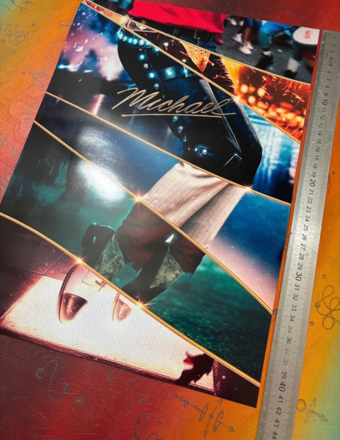 MICHAEL JACKSON - Symbios Design Rare Glossy Poster Print