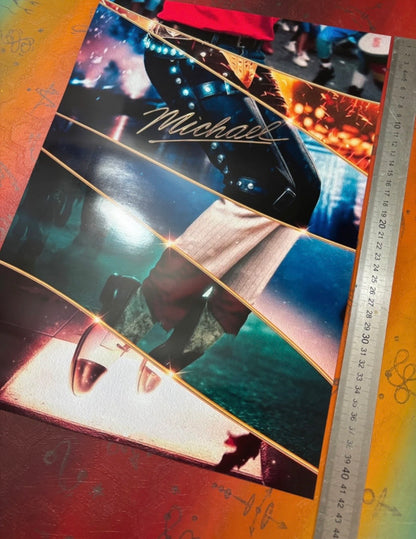 MICHAEL JACKSON - Symbios Design Rare Glossy Poster Print