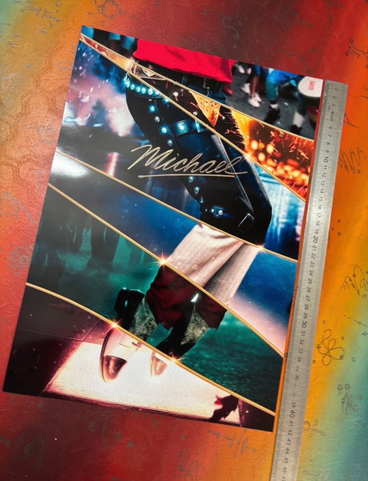 MICHAEL JACKSON - Symbios Design Rare Glossy Poster Print