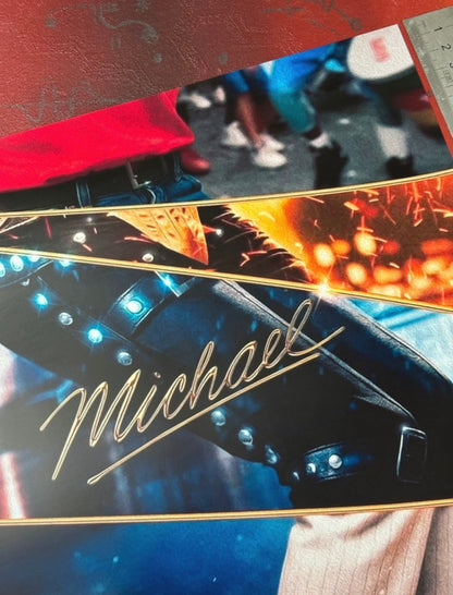 MICHAEL JACKSON - Symbios Design Rare Glossy Poster Print