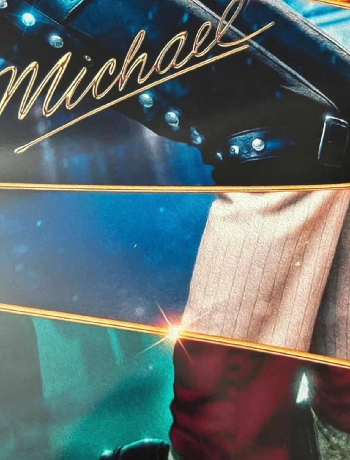 MICHAEL JACKSON - Symbios Design Rare Glossy Poster Print