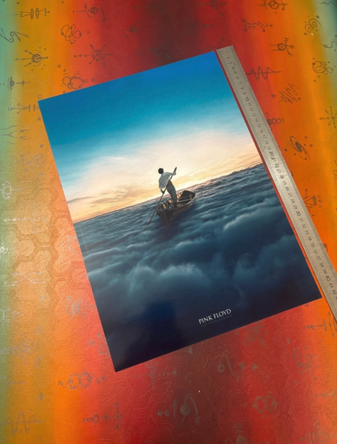 PINK FLOYD - THE ENDLESS RIVER - Symbios Design Rare Glossy Poster Print