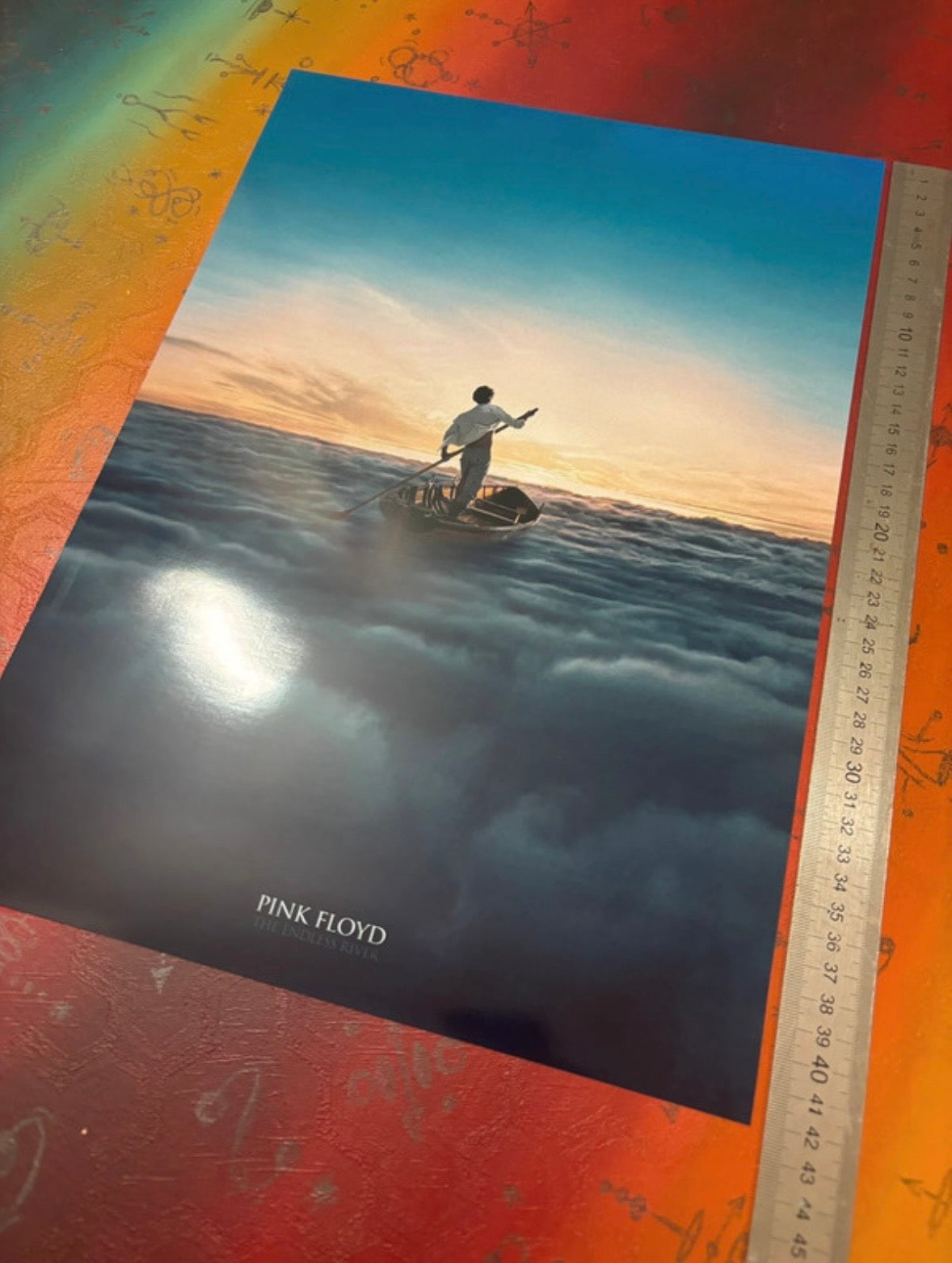 PINK FLOYD - THE ENDLESS RIVER - Symbios Design Rare Glossy Poster Print
