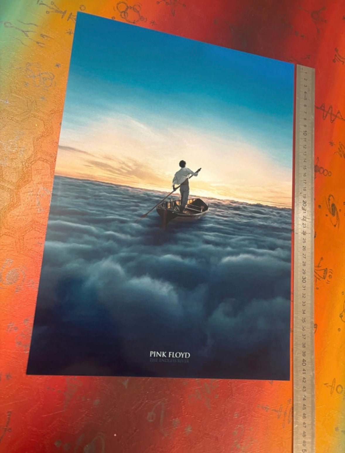 PINK FLOYD - THE ENDLESS RIVER - Symbios Design Rare Glossy Poster Print