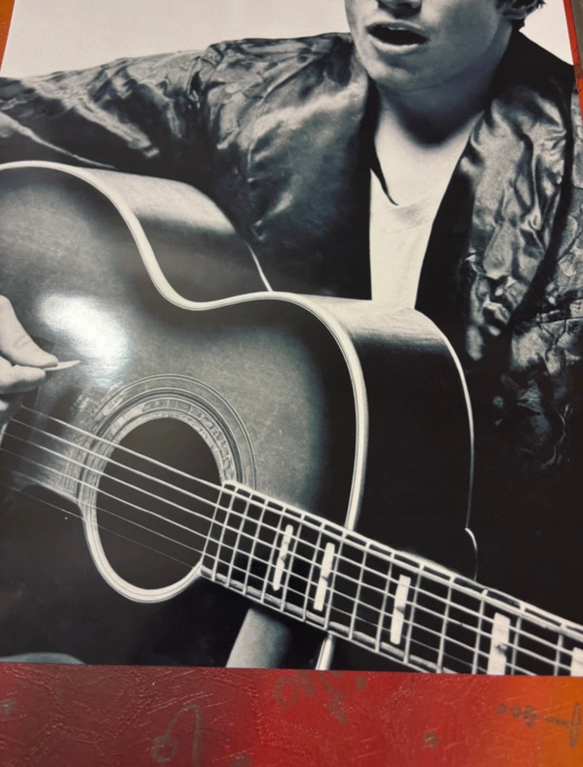 JEFF BUCKLEY - ACOUSTIC PORTRAIT - Symbios Design Rare Glossy Poster Print