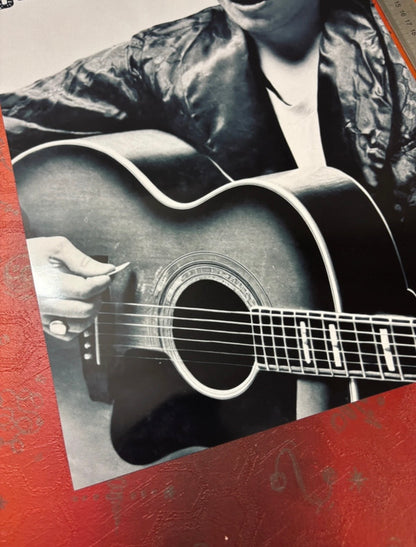 JEFF BUCKLEY - ACOUSTIC PORTRAIT - Symbios Design Rare Glossy Poster Print