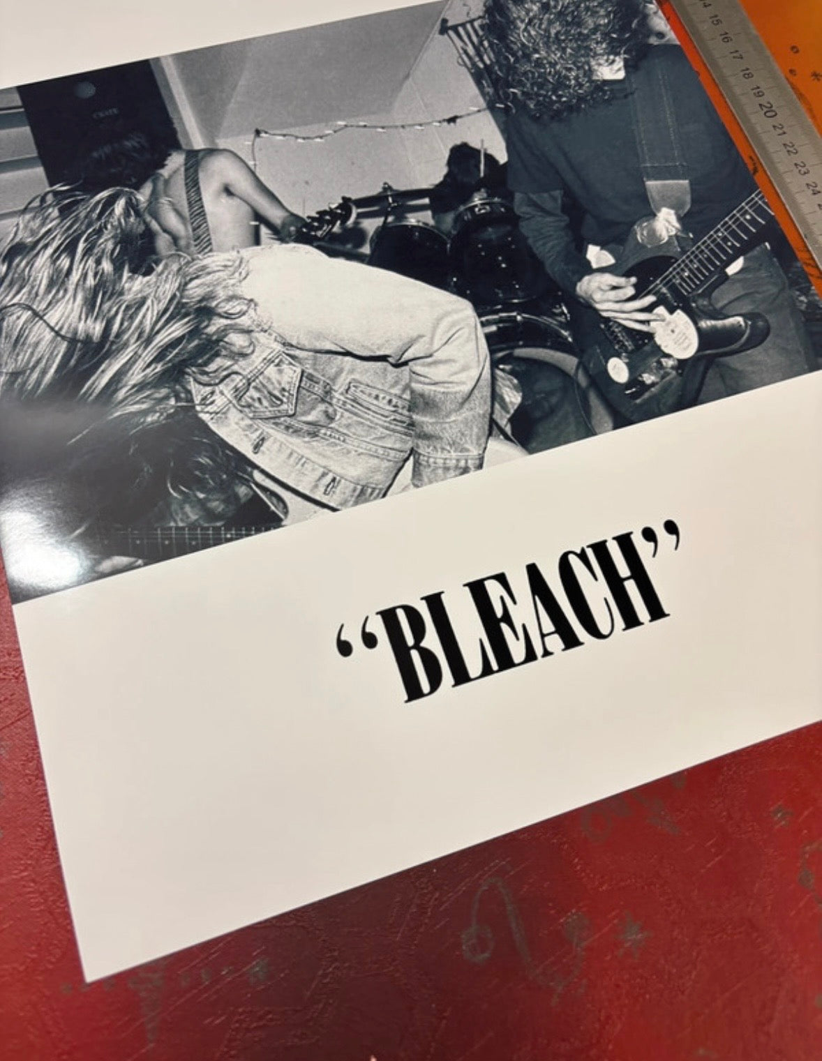NIRVANA - BLEACH - Symbios Design Rare Glossy Poster Print