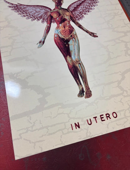 NIRVANA - IN UTERO - Symbios Design Rare Glossy Poster Print