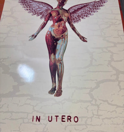 NIRVANA - IN UTERO - Symbios Design Rare Glossy Poster Print
