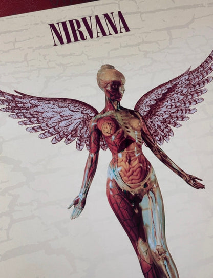 NIRVANA - IN UTERO - Symbios Design Rare Glossy Poster Print